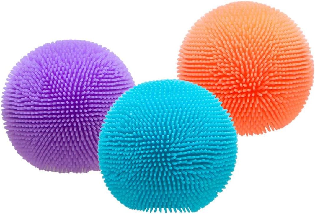 Schylling Teenie NeeDoh 3-Pack Mini Sensory Fuzz Balls with Velvet Texture and Soft Squish, Ages 3 and Up - Image 4